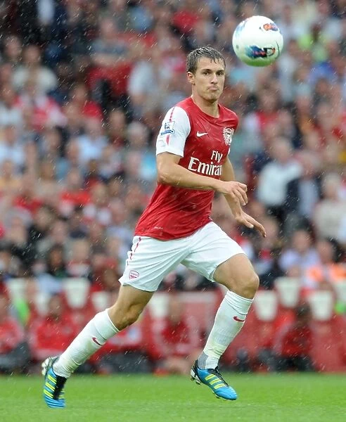Aaron Ramsey's Disappointment: Arsenal 0-2 Liverpool, Barclays Premier League (2011)