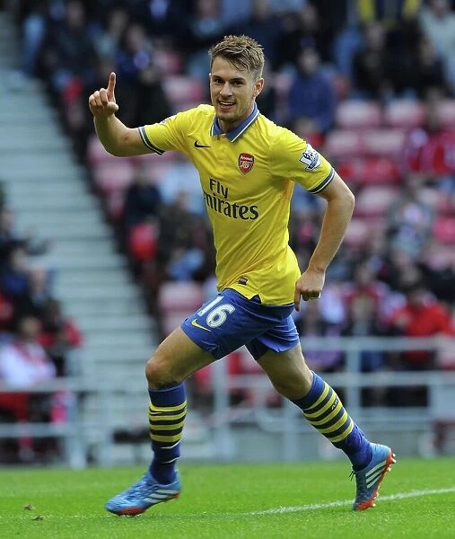 Aaron Ramsey's Double: Arsenal's Triumph over Sunderland in the Premier League (September 14, 2013)