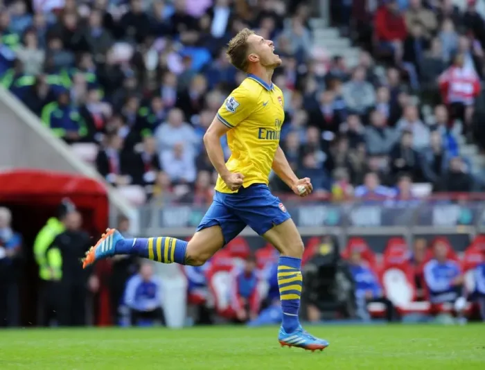 Framed Print : Aaron Ramsey's Double: Arsenal's Victory Over Sunderland in the Premier League (September 14, 2013) Framed Print : Aaron Ramsey's Double: Arsenal's Victory Over Sunderland in the Premier League (September 14, 2013)