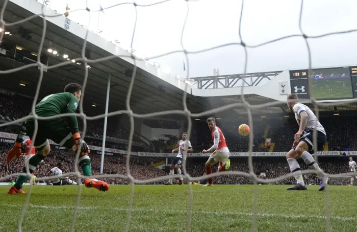 Framed Print : Aaron Ramsey's Dramatic Winner: Tottenham Hotspur vs. Arsenal, Premier League 2015-16 Framed Print : Aaron Ramsey's Dramatic Winner: Tottenham Hotspur vs. Arsenal, Premier League 2015-16