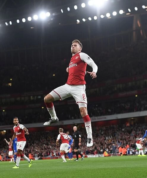 Aaron Ramsey's Hat-Trick: Arsenal's Dominance Over Leicester City (2017-18)