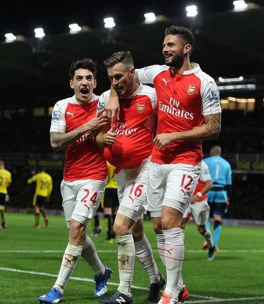 Aaron Ramsey's Hat-Trick: Arsenal's Triumph Over Watford in 2015 / 16 Premier League