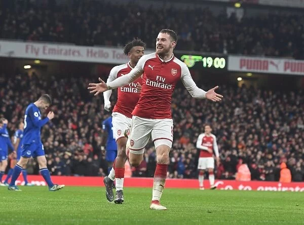 Aaron Ramsey's Hat-Trick: Arsenal's Victory Over Everton (2017-18)