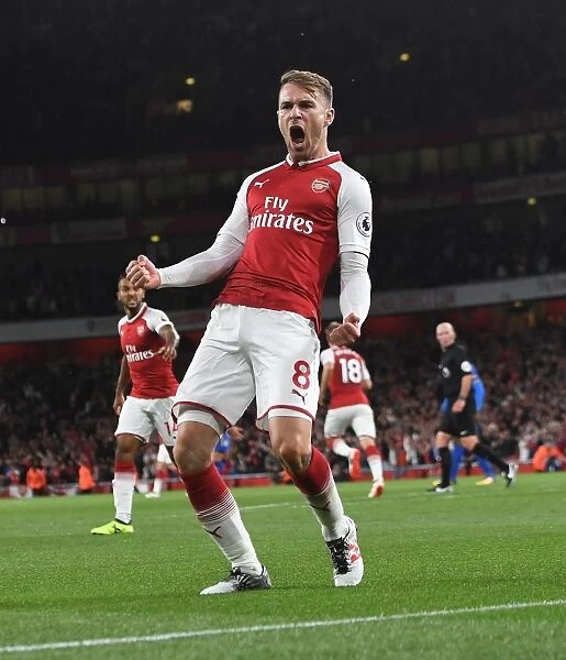 Aaron Ramsey's Stunner: Arsenal's 3-Goal Blitz vs Leicester City (2017-18)