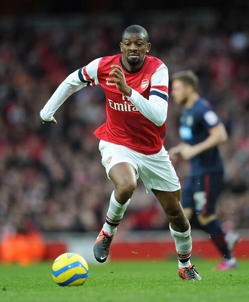 Abou Diaby: In Action for Arsenal Against Blackburn Rovers, FA Cup 2012-13