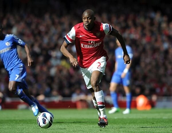 Abou Diaby: In Action for Arsenal against Chelsea, Premier League 2012-13