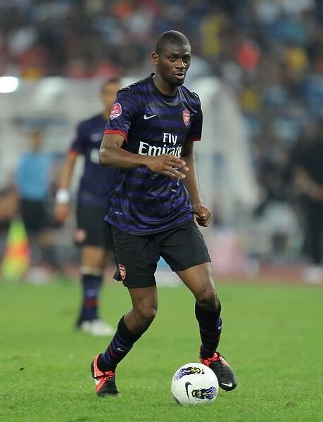 Abou Diaby in Action: Arsenal vs Malaysia XI (2012)