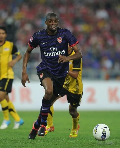 Abou Diaby in Action: Arsenal vs Malaysia XI (2012-13)