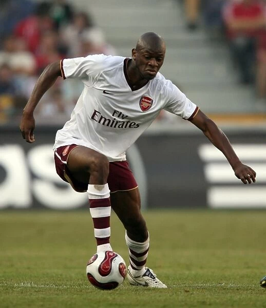 Abou Diaby in Action: Arsenal's Victory Over Salzburg in 2007 Pre-Season Friendly