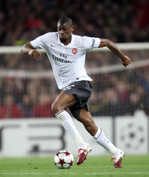 Framed Print : Abou Diaby (Arsenal). Barcelona 4: 1 Arsenal. UEFA Champions League. Quarter Final Framed Print : Abou Diaby (Arsenal). Barcelona 4: 1 Arsenal. UEFA Champions League. Quarter Final