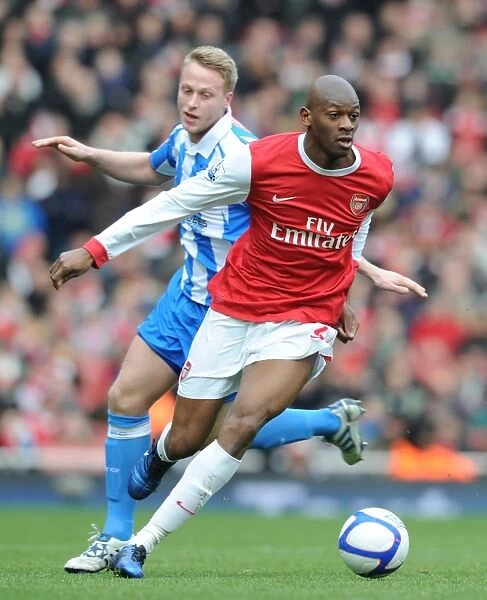 Abou Diaby (Arsenal) Lee Peltier (Huddersfield). Arsenal 2:1 Huddersfield Town