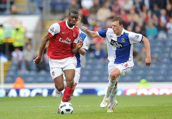 Abou Diaby (Arsenal) Morten Phil Jones (Blackburn). Blackburn Rovers 1: 2 Arsenal