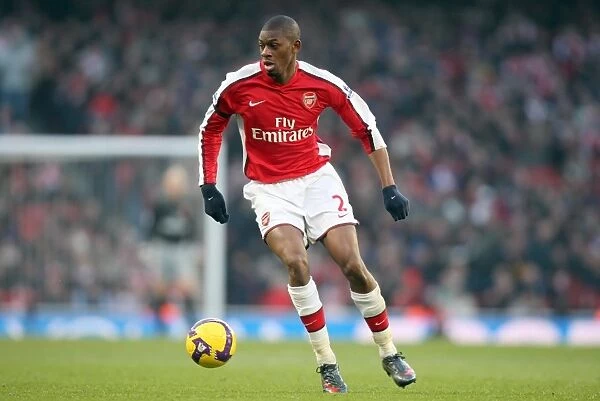 Abou Diaby: Arsenal's Silent Warrior in the 0:0 Stalemate Against West Ham United, Barclays Premier League, Emirates Stadium (January 2009)