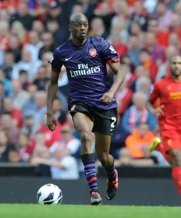 Framed Print : Abou Diaby: A Battle at Anfield (Liverpool vs Arsenal, 2012-13) Framed Print : Abou Diaby: A Battle at Anfield (Liverpool vs Arsenal, 2012-13)