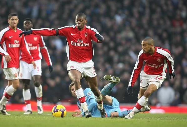 Abou Diaby & Gael Clichy (Arsenal)