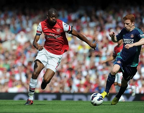 Abou Diaby Outmaneuvers Jack Colback: A Premier League Moment from Arsenal vs Sunderland (2012-13)