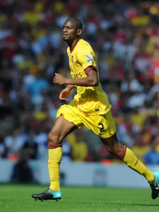 Framed Print : Abou Diaby: Stalemate at Anfield - Arsenal vs Liverpool, Premier League 2010-11
