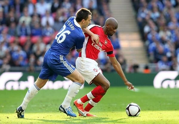 Abou Diaby vs. John Terry: Clash of Rivals in the FA Cup Semi-Final at Wembley, Arsenal 1:2 Chelsea