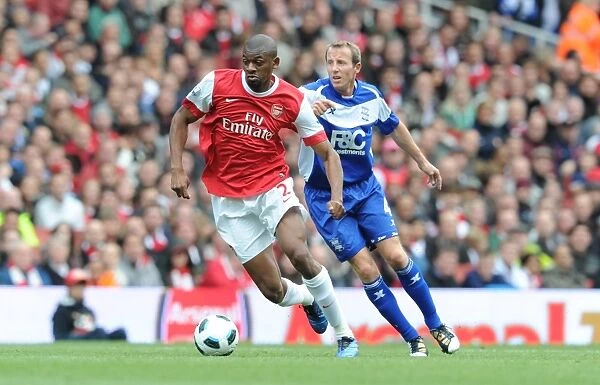 Abou Diaby vs. Lee Bowyer: Arsenal's Win Over Birmingham City (2:1), Barclays Premier League, Emirates Stadium