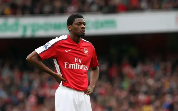 Framed Print : Abou Diaby's Dominance: Arsenal's Triumph over Birmingham City (2009) - 3-1 Victory