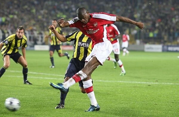 Abou Diaby's Stunner: Arsenal's Third Goal in 5-2 UEFA Champions League Victory over Fenerbahce