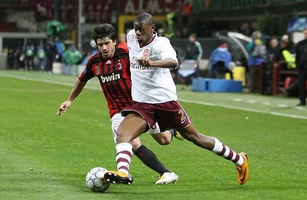 Abu Diaby (Arsenal) Gennaro Gattuso (AC Milan)