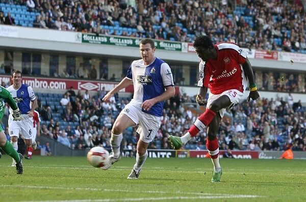 Adebayor Scores the Fourth: Arsenal Crushes Blackburn 4-0