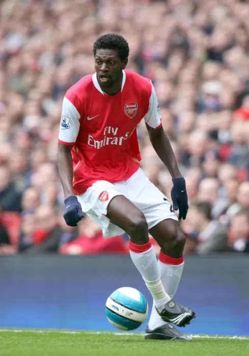 Framed Print : Adebayor's Brilliant Double: Arsenal 2-0 Reading, Barclays Premier League (2008) Framed Print : Adebayor's Brilliant Double: Arsenal 2-0 Reading, Barclays Premier League (2008)