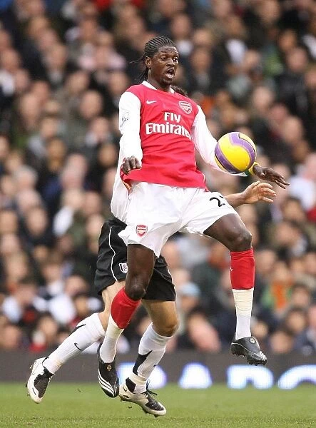 Adebayor's Brilliant Hat-Trick: Arsenal Crushes Fulham 3-0 in Premier League