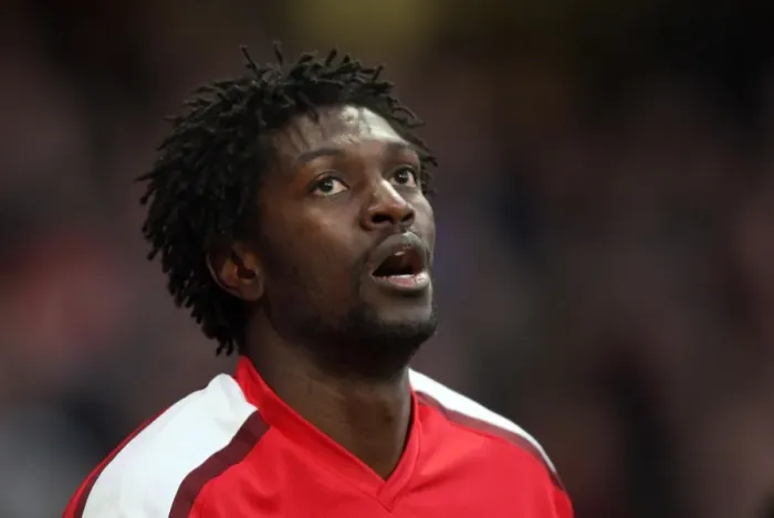 Framed Print : Adebayor's Decisive Strike: Arsenal's 1-0 Victory Over Portsmouth, Barclays Premier League, Emirates Stadium (December 28, 2008)