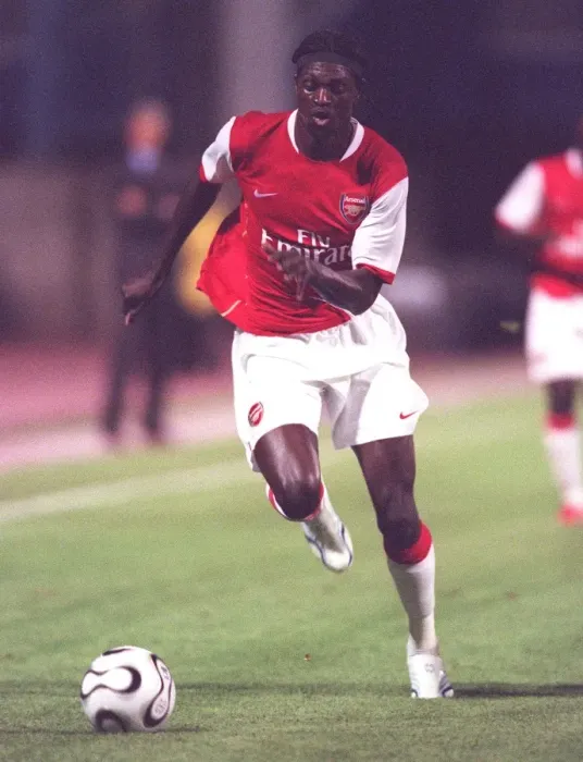Framed Print : Adebayor's Dominant Debut: Arsenal Crushes Dinamo Zagreb 3-0 in Champions League Qualifier Framed Print : Adebayor's Dominant Debut: Arsenal Crushes Dinamo Zagreb 3-0 in Champions League Qualifier