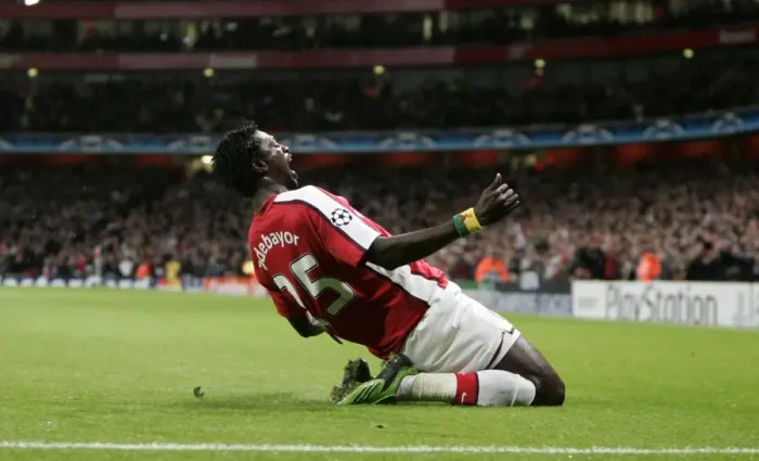 Framed Print : Adebayor's Double: Arsenal's Dominant 4-0 Champions League Win Against FC Porto Framed Print : Adebayor's Double: Arsenal's Dominant 4-0 Champions League Win Against FC Porto