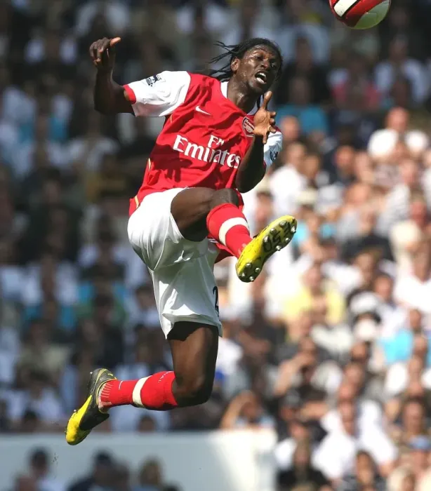 Framed Print : Adebayor's Dramatic Equalizer: Arsenal vs. Tottenham, FA Premiership, 2007