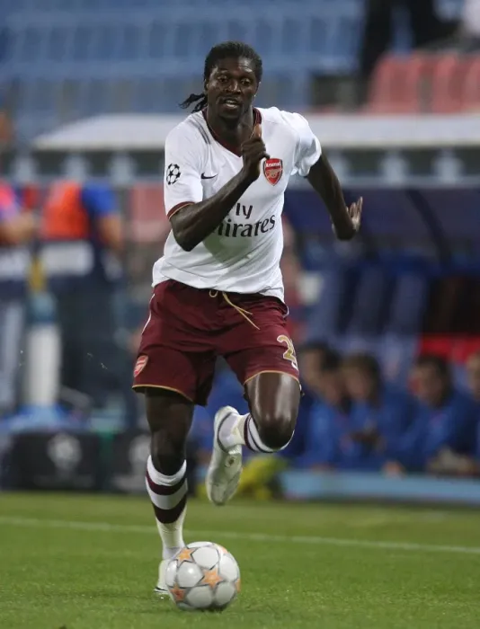 Framed Print : Adebayor's Goal Secures Arsenal's Victory over Steaua Bucharest in Champions League Framed Print : Adebayor's Goal Secures Arsenal's Victory over Steaua Bucharest in Champions League