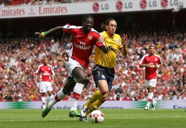 Adebayor's Lone Goal: Arsenal's 1-0 Victory over West Bromwich Albion, 2008