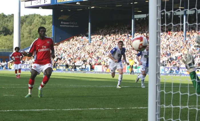 Framed Print : Adebayor's Penalty Stunner: Arsenal Crush Blackburn 4-0 Framed Print : Adebayor's Penalty Stunner: Arsenal Crush Blackburn 4-0