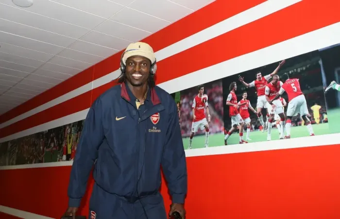Framed Print : Adebayor's Strike: Arsenal's 1-0 Victory Over Manchester City, 2007 Framed Print : Adebayor's Strike: Arsenal's 1-0 Victory Over Manchester City, 2007