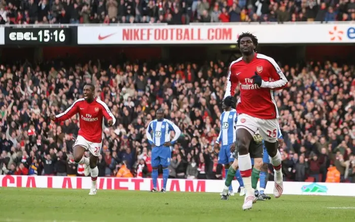 Framed Print : Adebayor's Thriller: Arsenal's 1-0 Victory Over Wigan, December 2008 Framed Print : Adebayor's Thriller: Arsenal's 1-0 Victory Over Wigan, December 2008