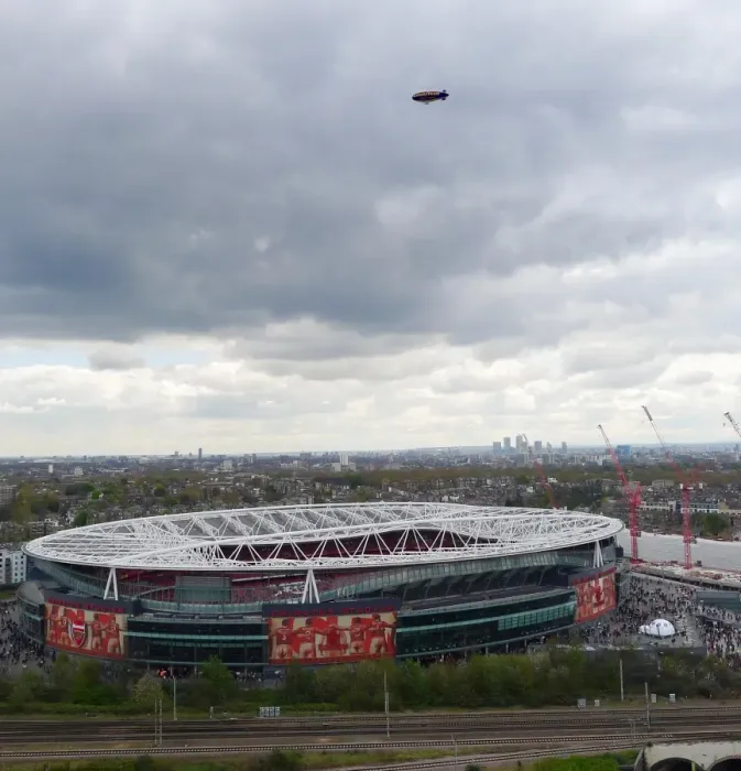 Framed Print : Aerial view of Emirates Stadium. Arsenal v Chelsea, barclays Premier League, Emirates Stadium, Arsenal Football Club Framed Print : Aerial view of Emirates Stadium. Arsenal v Chelsea, barclays Premier League, Emirates Stadium, Arsenal Football Club