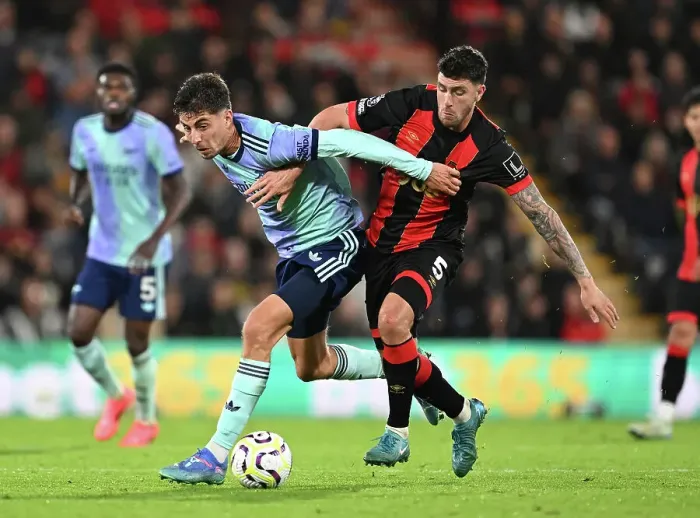Framed Print : AFC Bournemouth v Arsenal FC - Premier League
