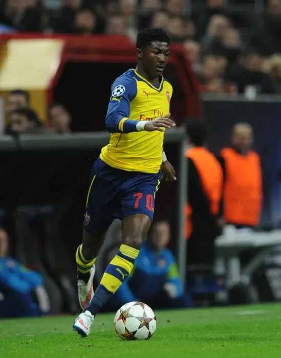 Framed Print : Ainsley Maitland-Niles in Action: Arsenal vs. Galatasaray, UEFA Champions League, Istanbul, 2014 Framed Print : Ainsley Maitland-Niles in Action: Arsenal vs. Galatasaray, UEFA Champions League, Istanbul, 2014