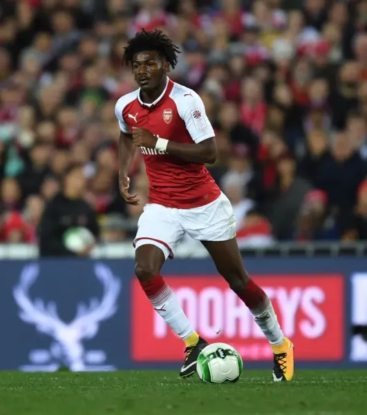 Ainsley Maitland-Niles in Action Print (Arsenal Sydney