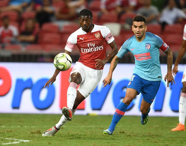 Ainsley Maitland-Niles in Action: Arsenal vs. Atletico Madrid, International Champions Cup 2018