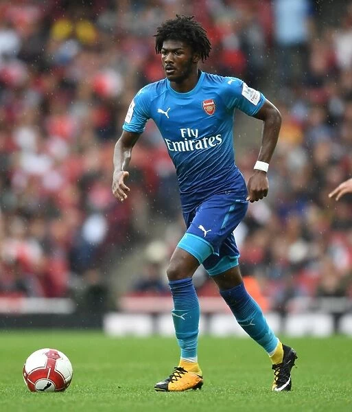 Ainsley Maitland-Niles in Action: Arsenal vs SL Benfica - Emirates Cup 2017-18