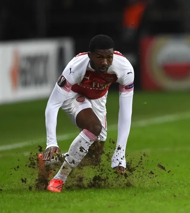 Framed Print : Ainsley Maitland-Niles in Action: Arsenal's Europa League Battle against BATE Borisov, Belarus 2019 Framed Print : Ainsley Maitland-Niles in Action: Arsenal's Europa League Battle against BATE Borisov, Belarus 2019
