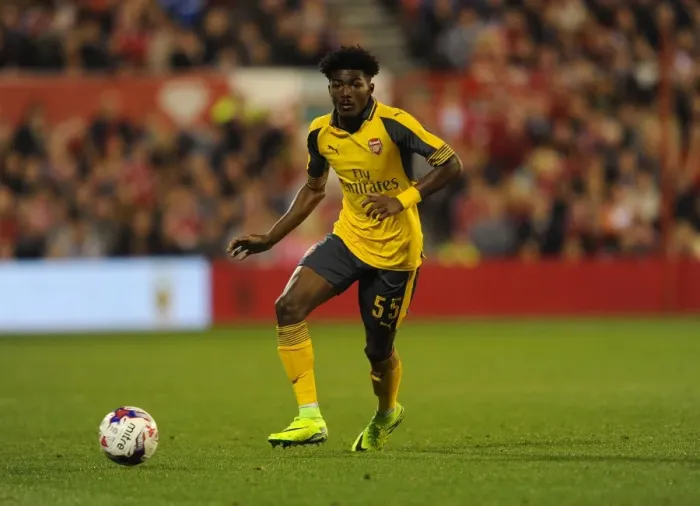 Framed Print : Ainsley Maitland-Niles (Arsenal). Nottingham Forest 0: 4 Arsenal Framed Print : Ainsley Maitland-Niles (Arsenal). Nottingham Forest 0: 4 Arsenal