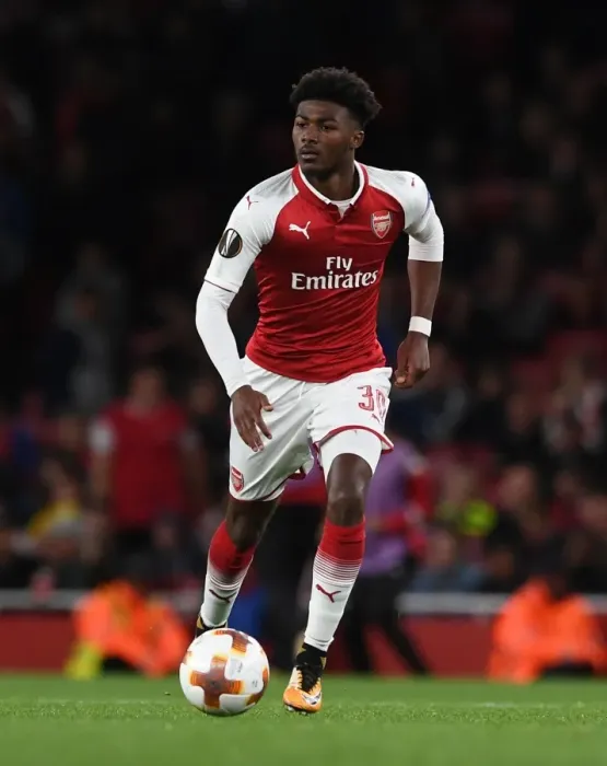 Framed Print : Ainsley Maitland-Niles: Arsenal Star in UEFA Europa League Action against 1. FC Koeln (2017) Framed Print : Ainsley Maitland-Niles: Arsenal Star in UEFA Europa League Action against 1. FC Koeln (2017)