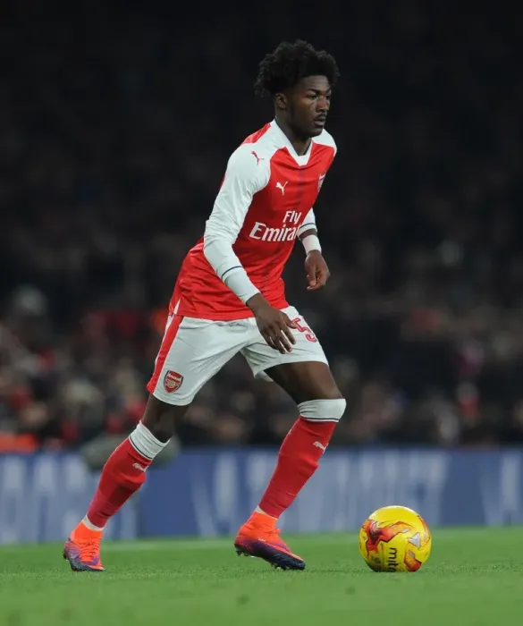 Framed Print : Ainsley Maitland-Niles: Arsenal's Defeat in EFL Cup Quarterfinal vs Southampton
