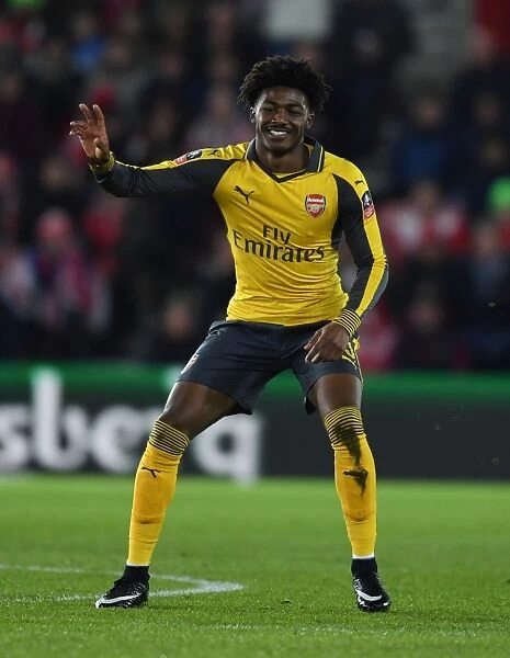 Ainsley Maitland-Niles in FA Cup Action: Arsenal vs Southampton (2016-17)