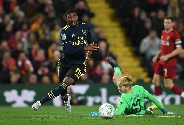 Ainsley Maitland-Niles Scores Arsenal's Fourth Goal: Liverpool vs Arsenal - Carabao Cup 2019-20